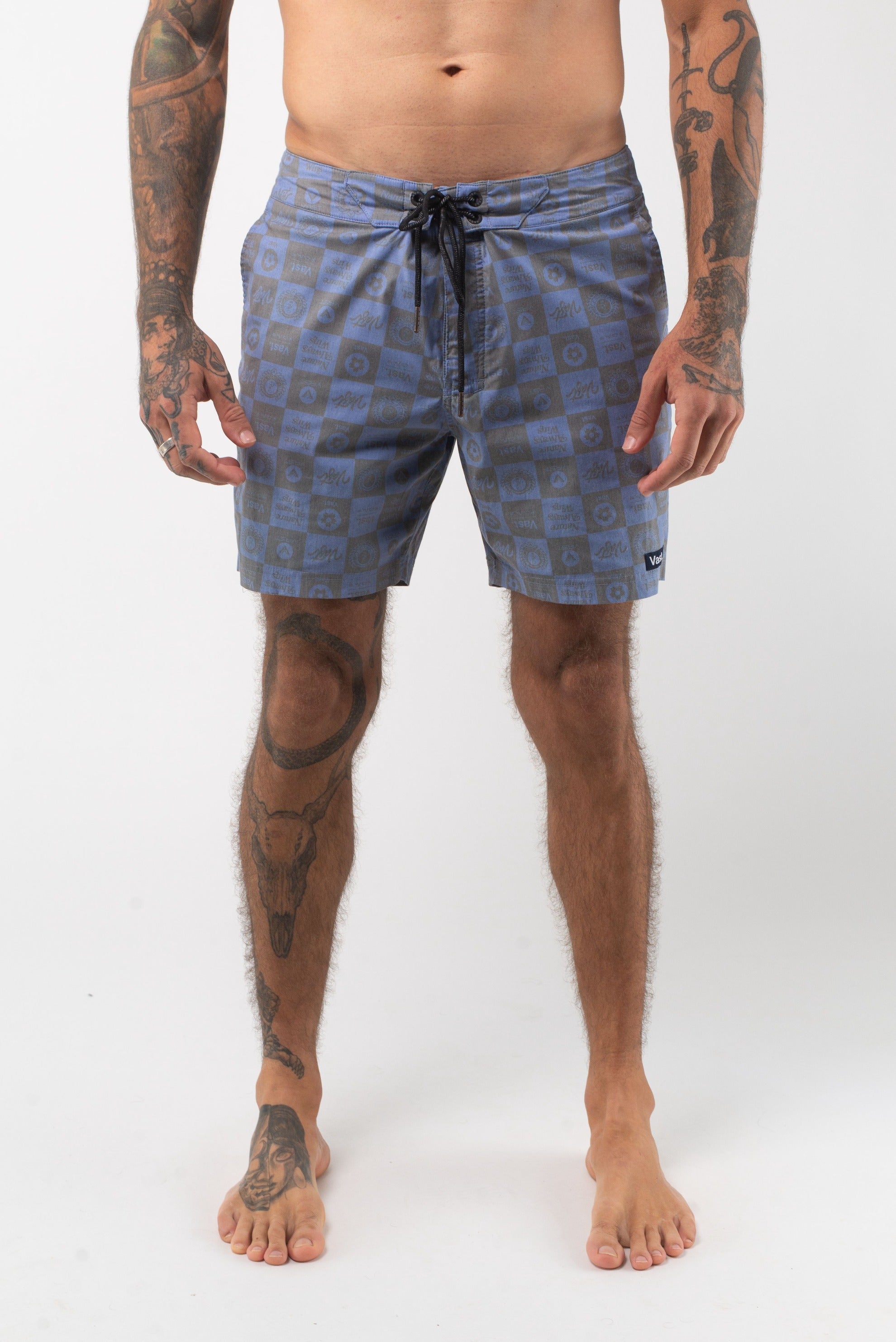 Logo Checkers Classic Boardshort