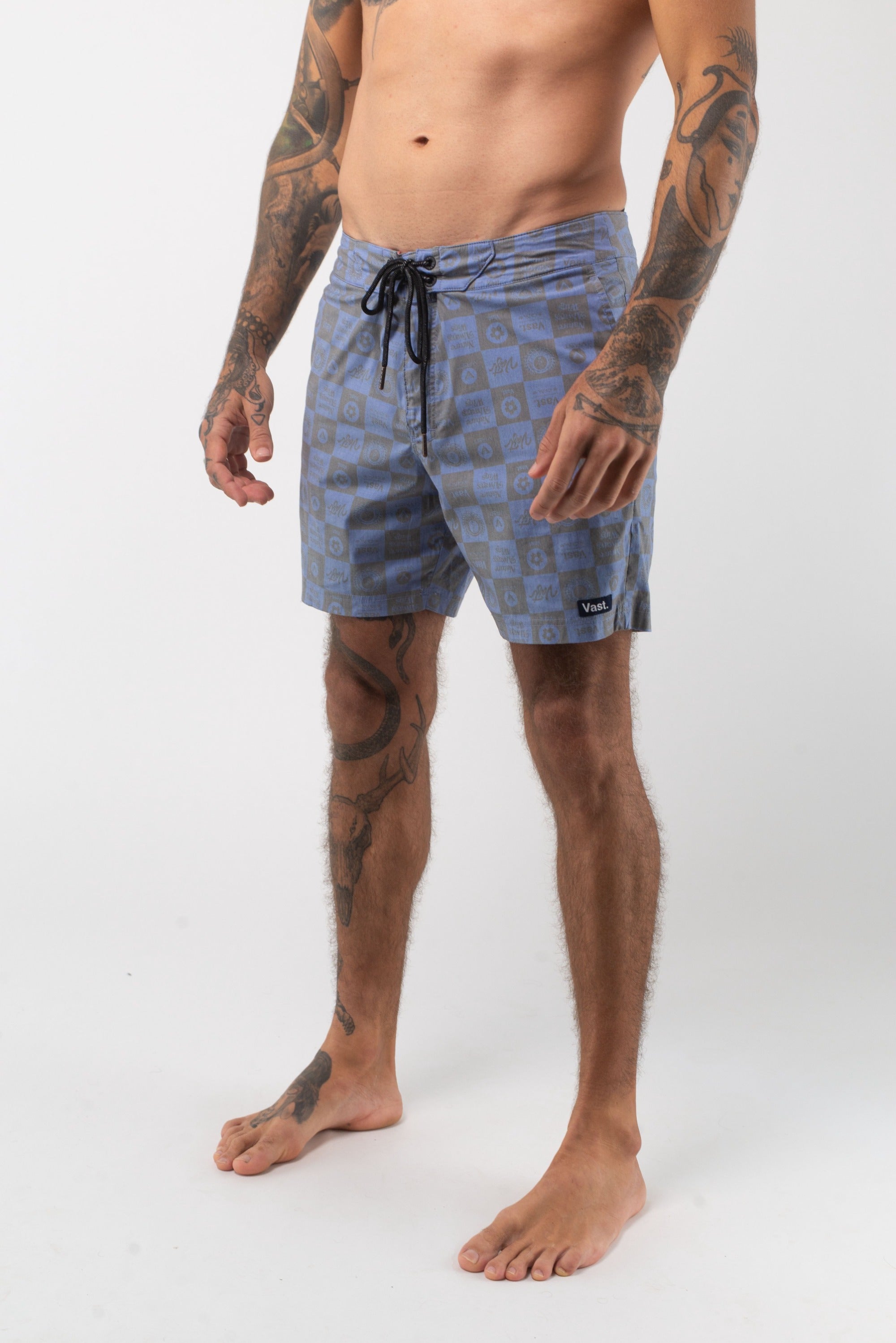 Logo Checkers Classic Boardshort – Vast.