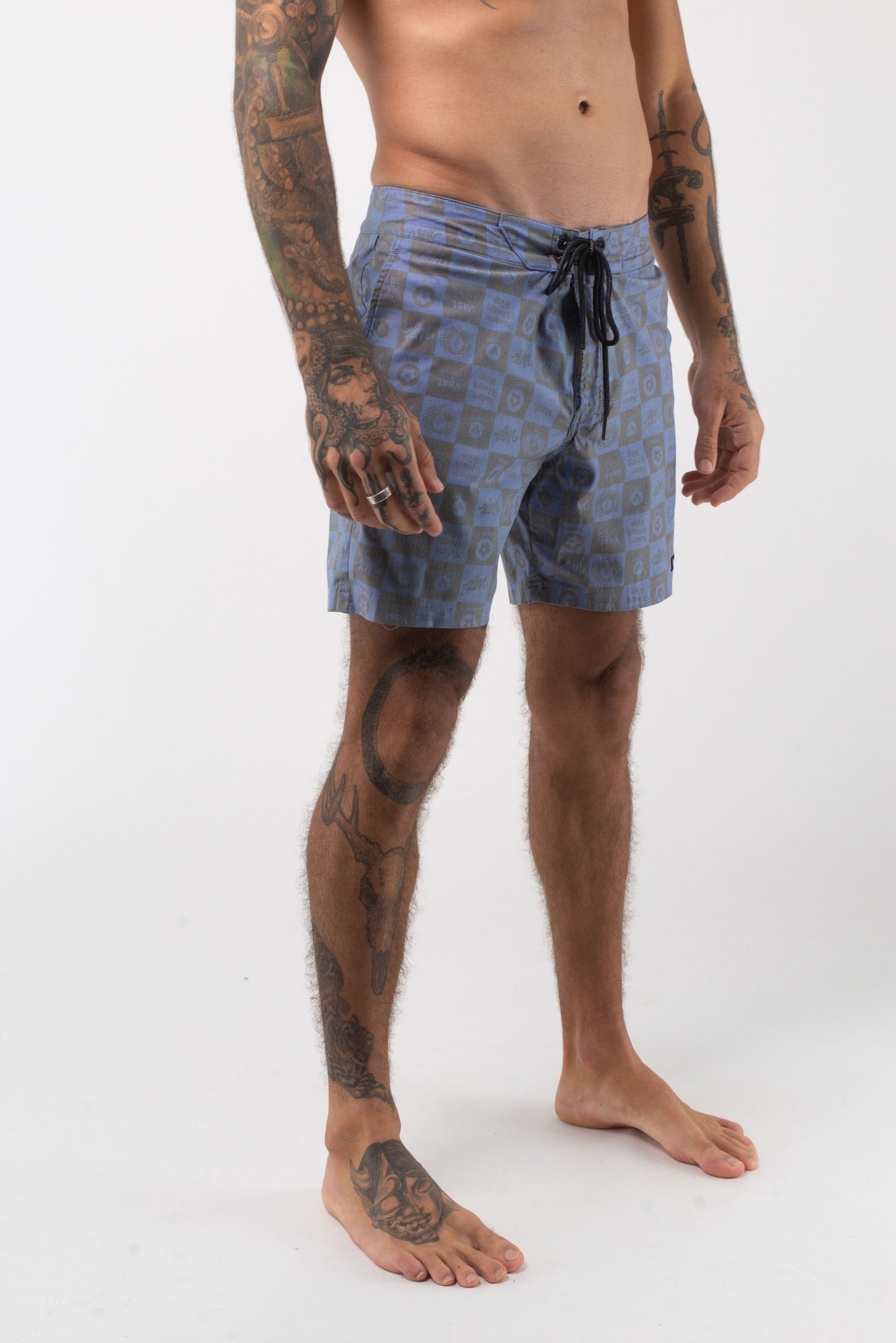 Logo Checkers Classic Boardshort