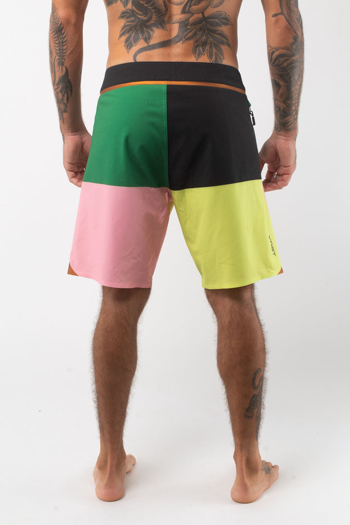 Color Blocks 4 Copper Boardshort