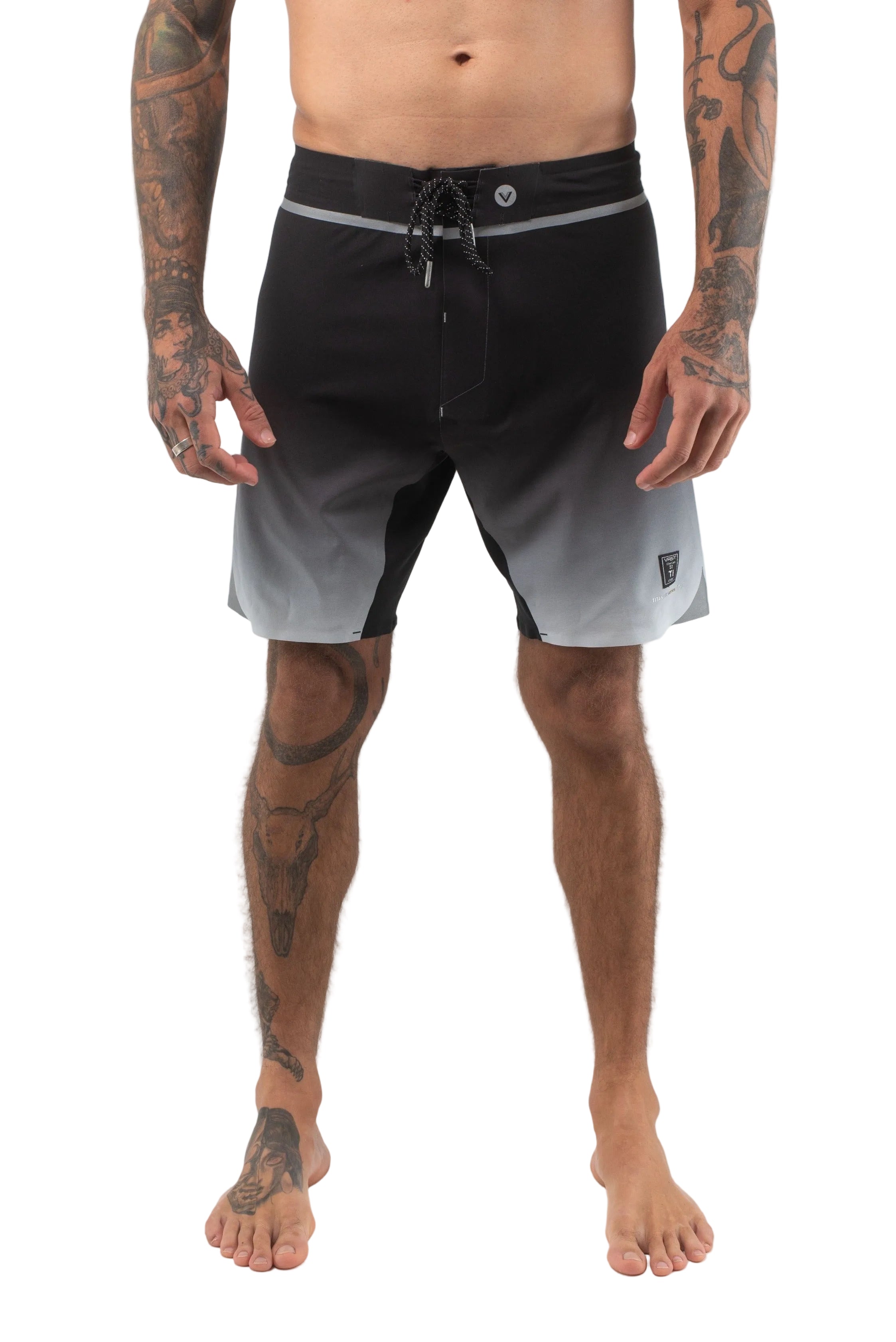 Fade to Dark Titanium Boardshort
