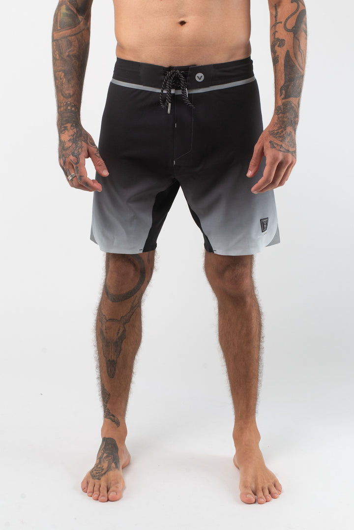 Fade to Dark Titanium Boardshort