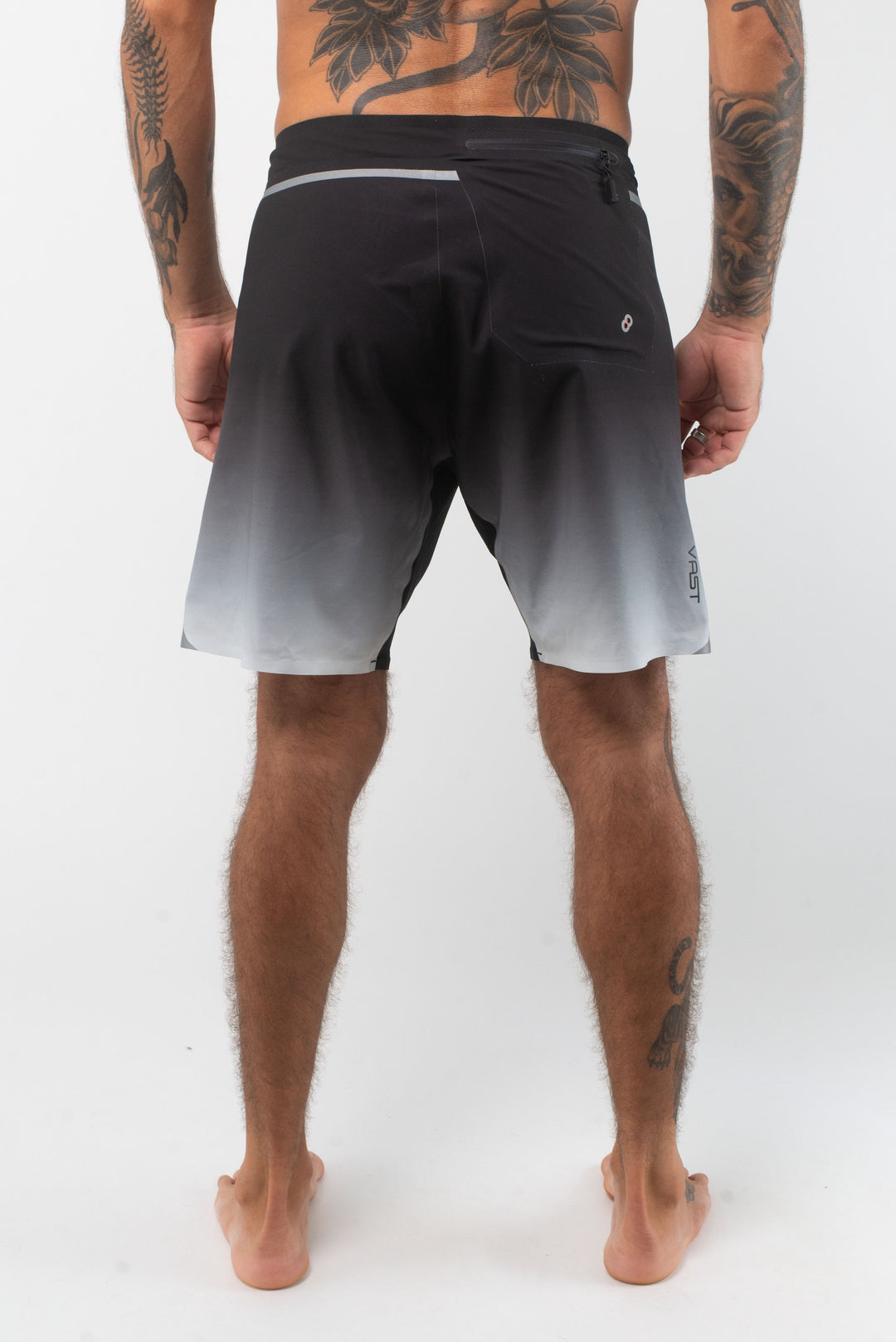 Fade to Dark Titanium Boardshort