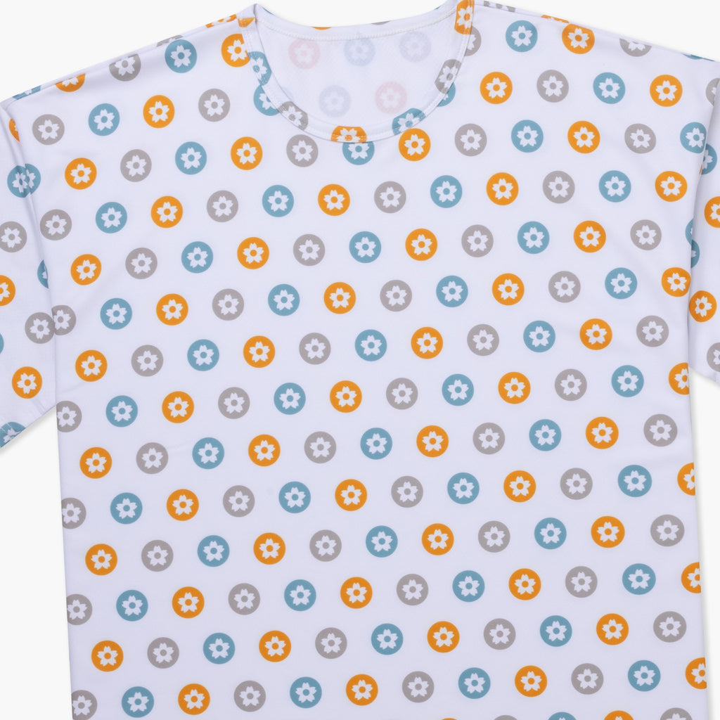 Sakura Polka Boxy Fit Tee