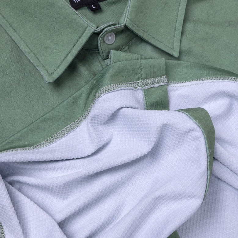 Patina Button Up