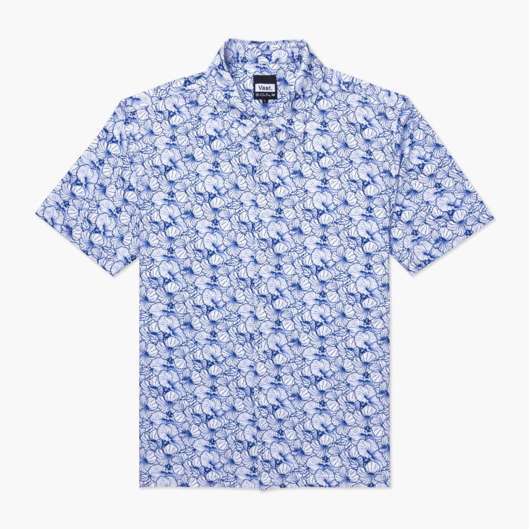 Hibiscus Button Up
