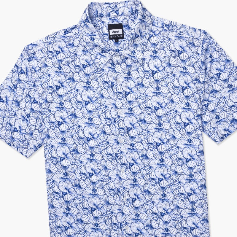 Hibiscus Button Up