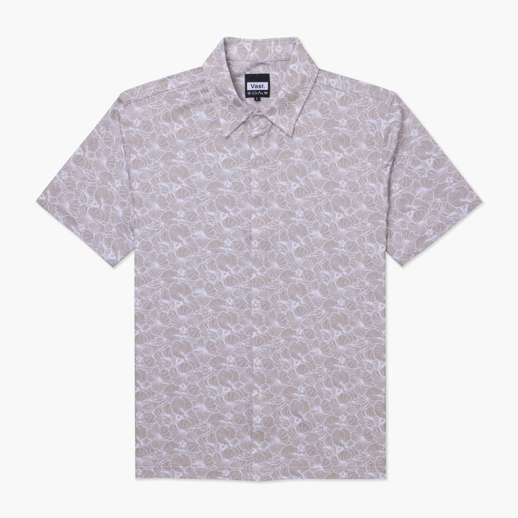 Hibiscus Button Up