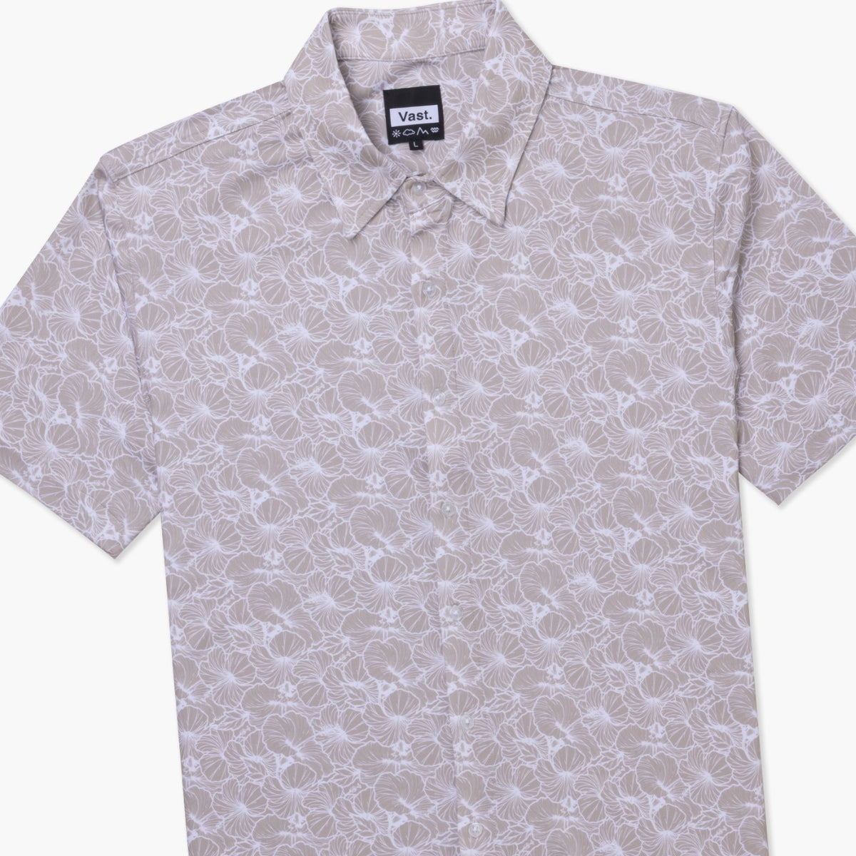 Hibiscus Button Up
