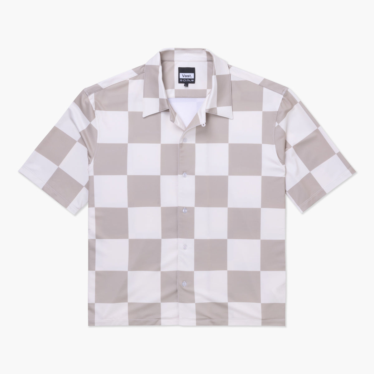 Checker Wise Boxy Fit Button Up