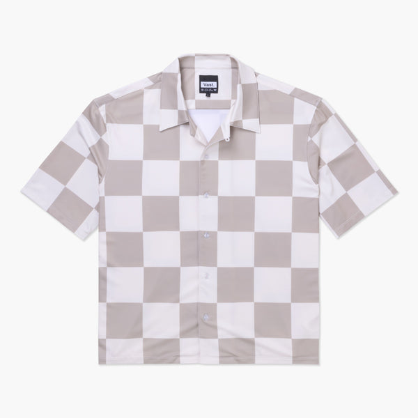 Checker Wise Boxy Fit Button Up