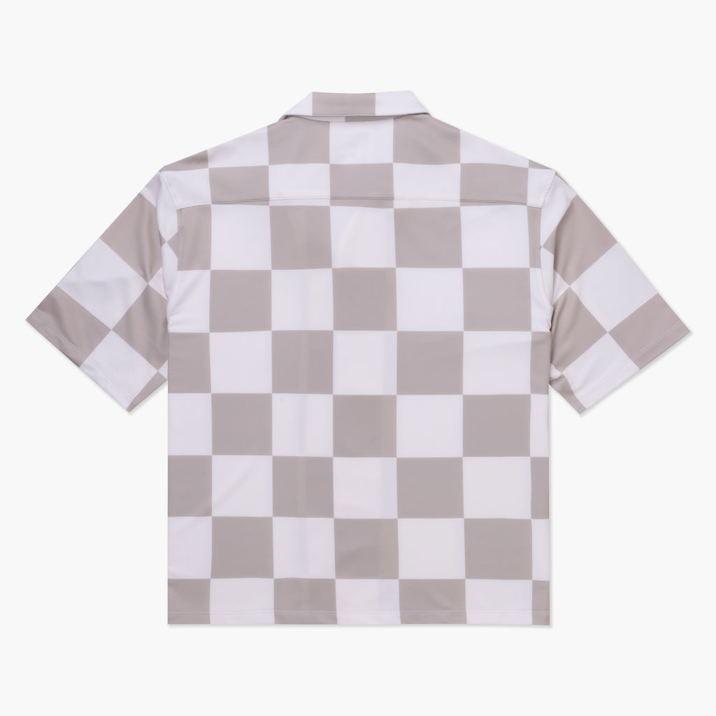 Checker Wise Boxy Fit Button Up