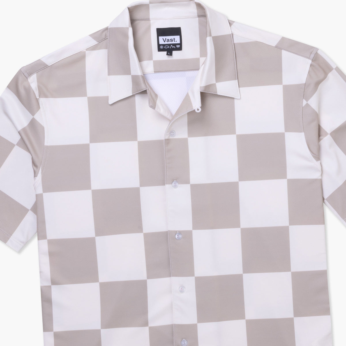 Checker Wise Boxy Fit Button Up