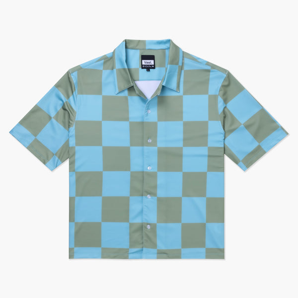 Checker Wise Boxy Fit Button Up