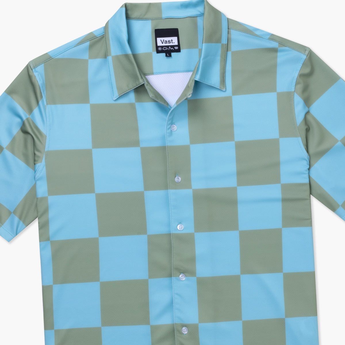 Checker Wise Boxy Fit Button Up