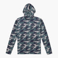 Camo Hooded Long Sleeve Sun Savior