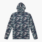 Camo Hooded Long Sleeve Sun Savior