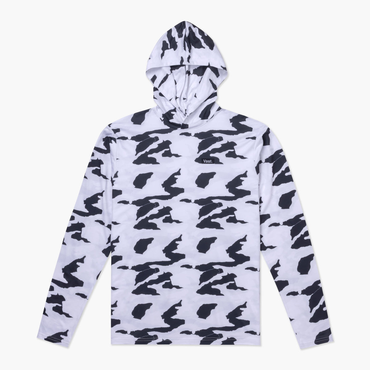 Camo Hooded Long Sleeve Sun Savior