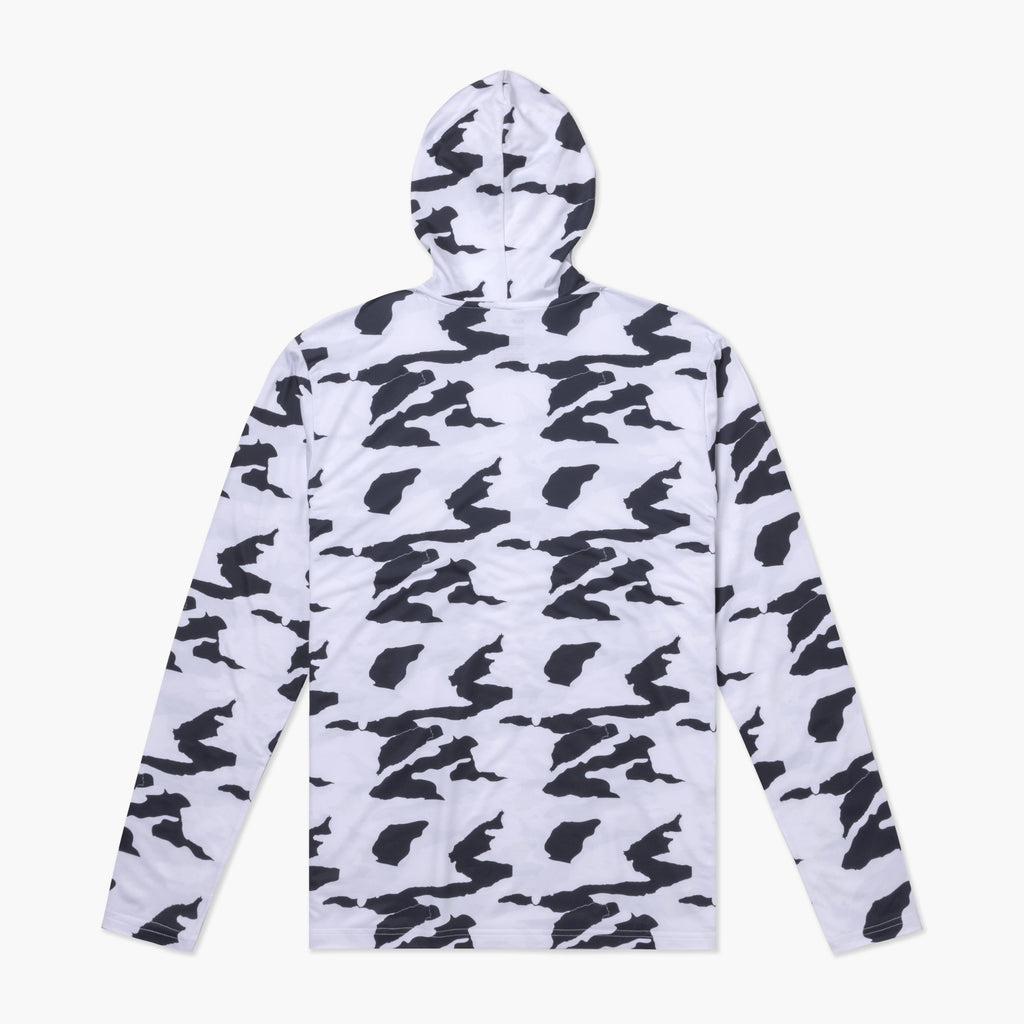Camo Hooded Long Sleeve Sun Savior