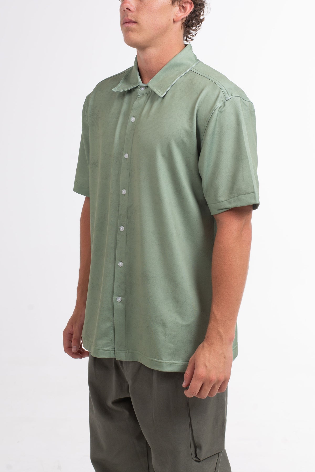 Patina Button Up