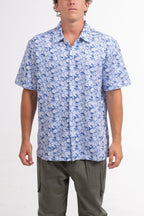 Hibiscus Button Up