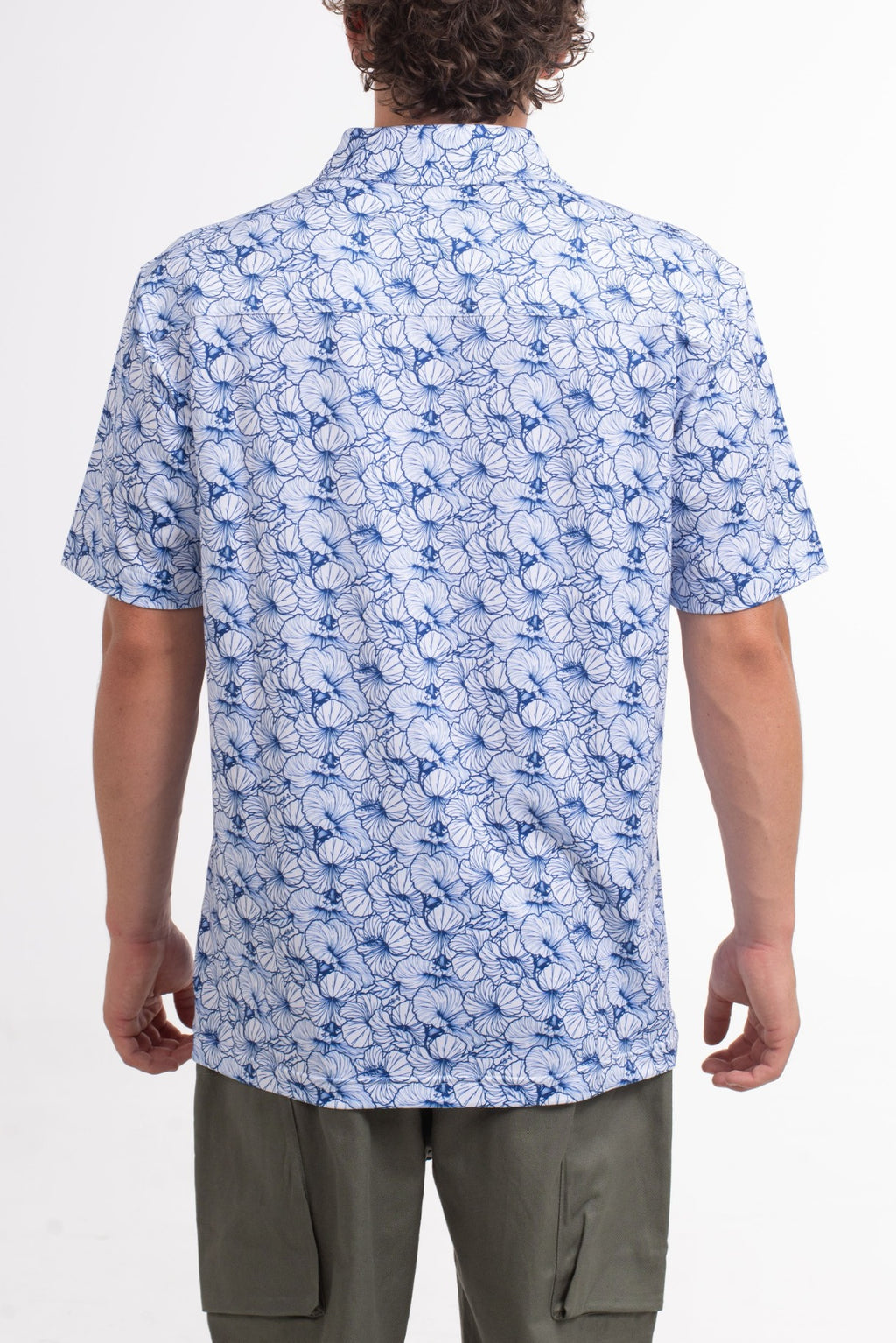 Hibiscus Button Up