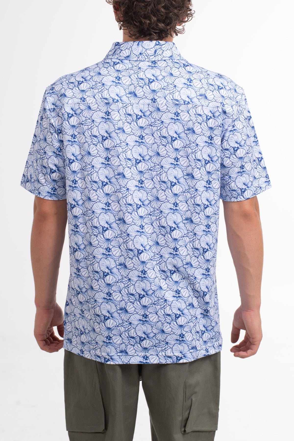 Hibiscus Button Up