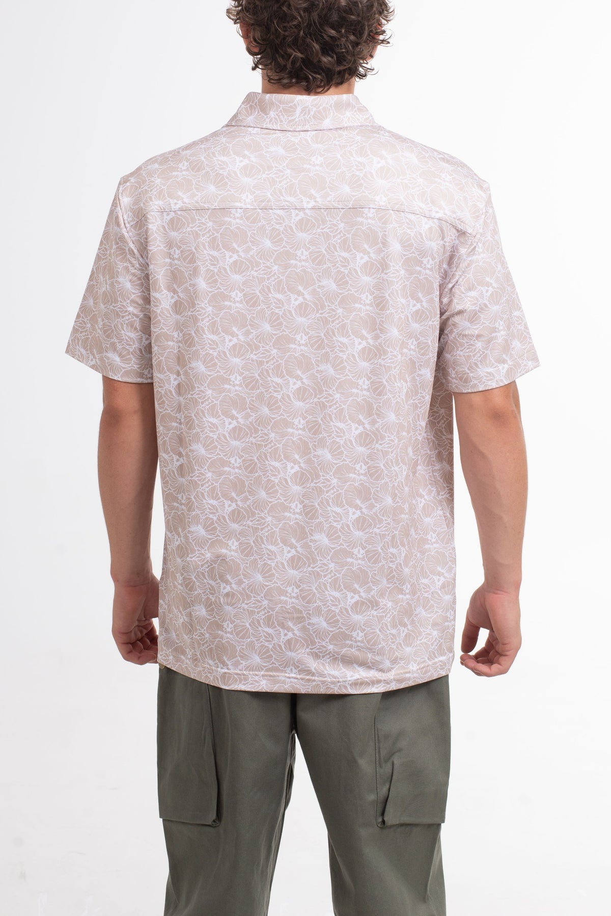 Hibiscus Button Up