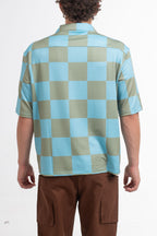 Checker Wise Boxy Fit Button Up