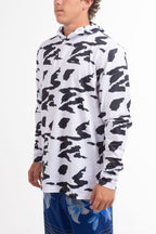 Camo Hooded Long Sleeve Sun Savior