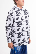 Camo Hooded Long Sleeve Sun Savior