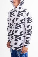 Camo Hooded Long Sleeve Sun Savior