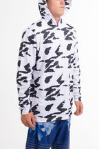 Camo Hooded Long Sleeve Sun Savior