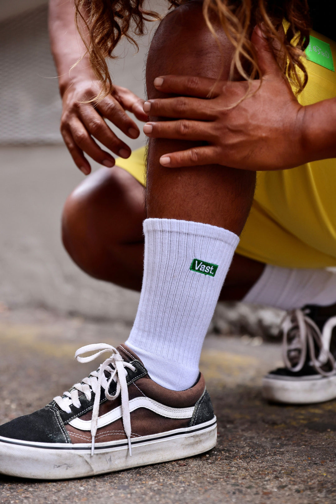 Mint Box Logo Socks