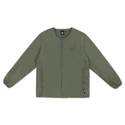 No Collar Puffy Bomber