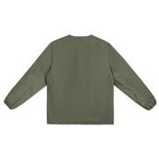 No Collar Puffy Bomber