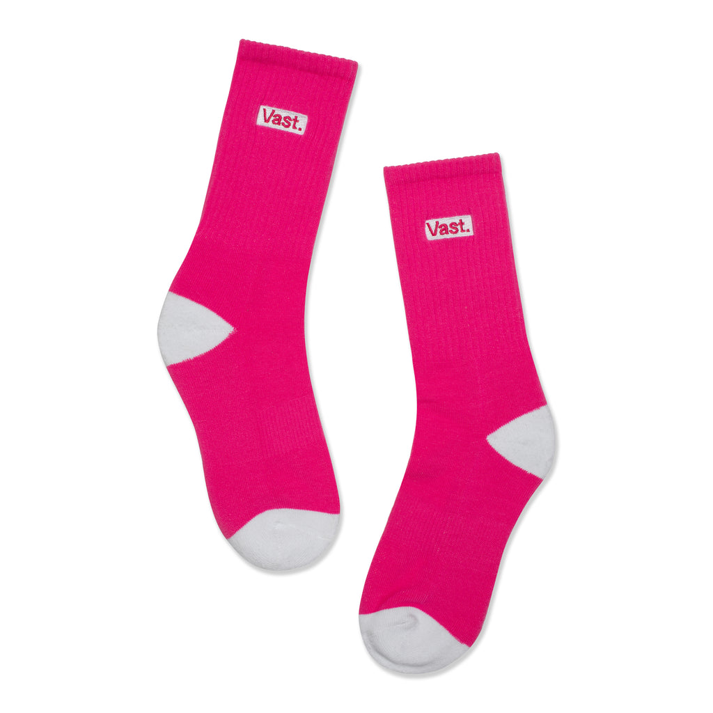 Fuchsia Socks