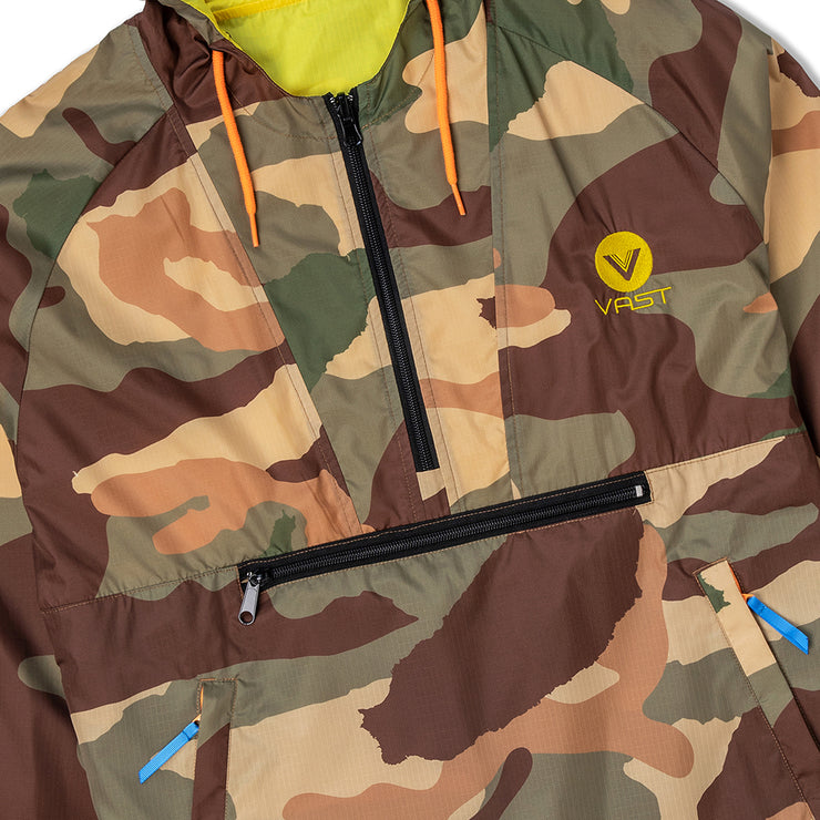 Camo Reversible Windbreaker