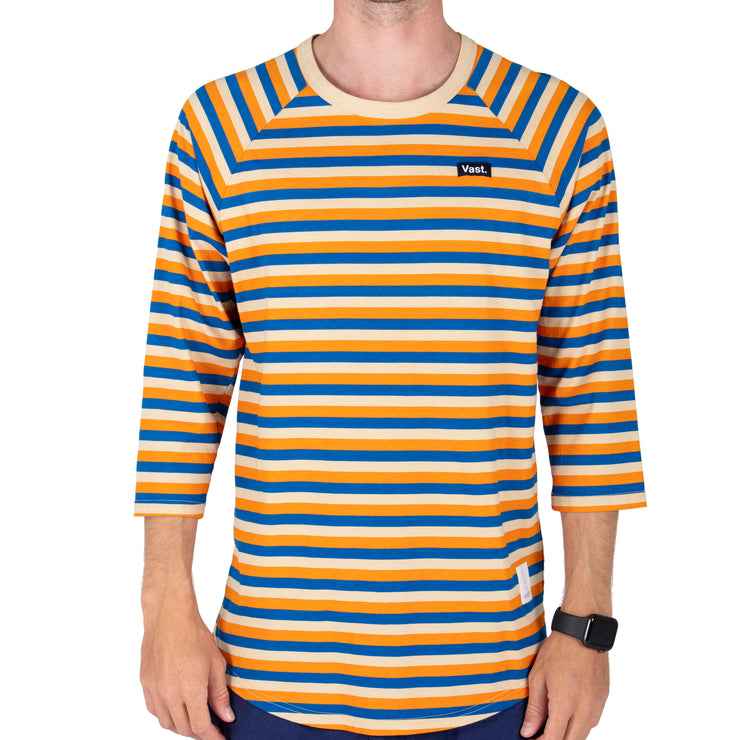 Three Quarter Stripe Tee