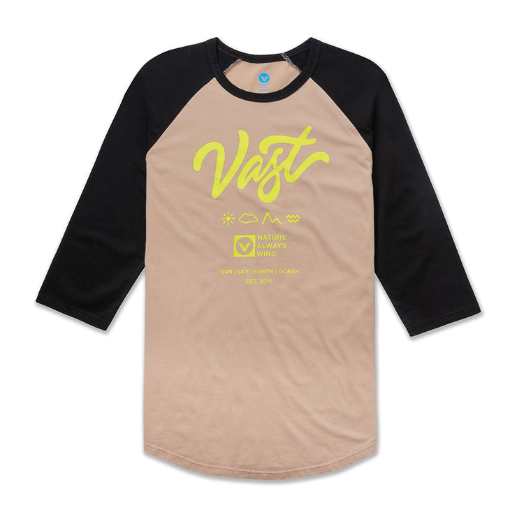 Script Logo Raglan