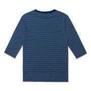 Stripe 3/4 Sleeve Tee