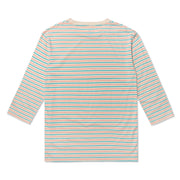 Stripe 3/4 Sleeve Tee