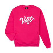 Chenille Script Crewneck Sweatshirt
