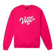 Chenille Script Crewneck Sweatshirt