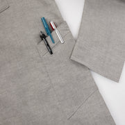 Ribbed Chambray Shirt