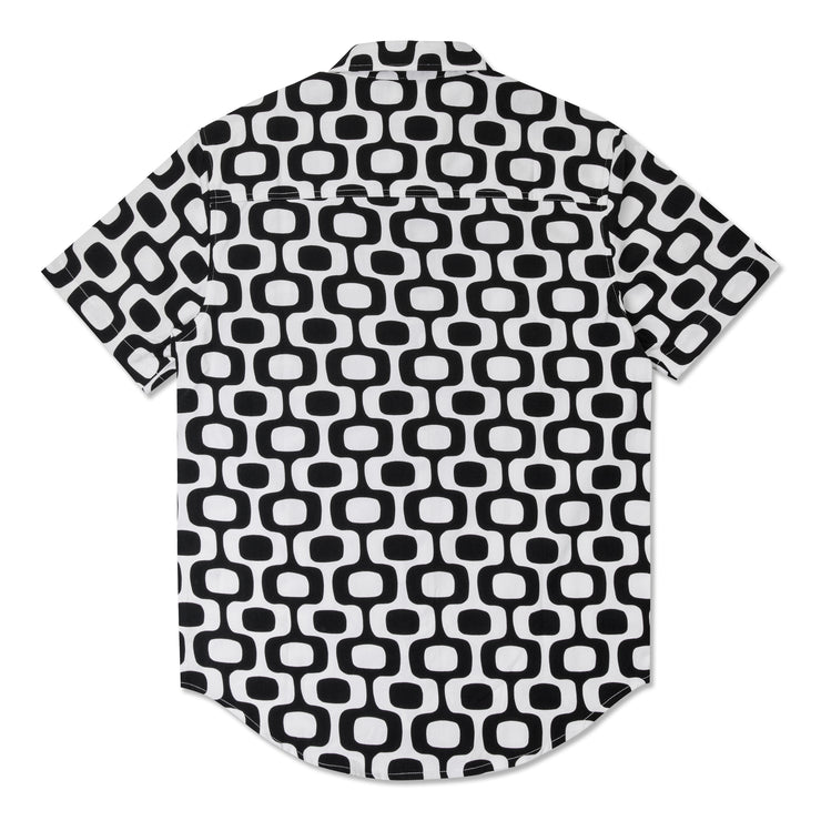 TV Head Short Sleeve Button Up