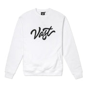 Chenille Script Crewneck Sweatshirt
